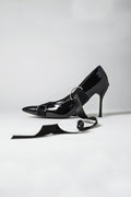 Ribbon Pumps Black